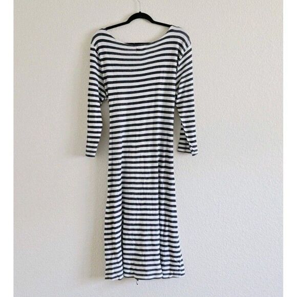 Anthropologie t.la Becky Tie Waist Striped Dress XL Preppy Coastal Old Money - Picture 5 of 8